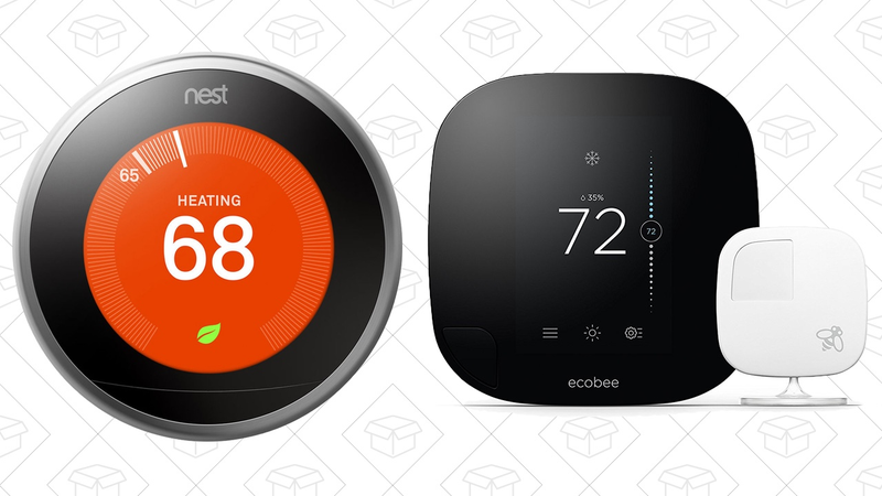 Nest Learning Thermostat 3rd Gen, $220 | Also available in black | Ecobee3, $199
